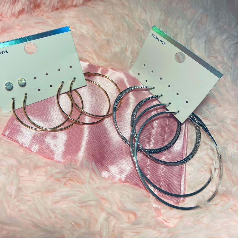 Hoop earrings